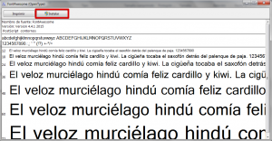 Instalar FontAwesome (OpenType)