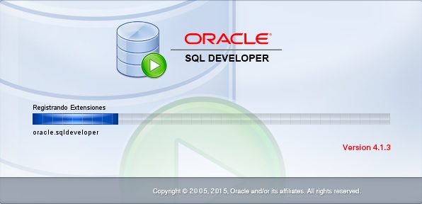 SQL Developer cargando...