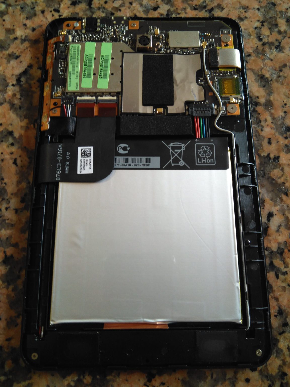 Porta Ricarica Micro USB Porta Di Ricarica Micro USB Per ASUS MeMO Pad 7 Lte Me375cl Ricambio 1059555 - Foto 7