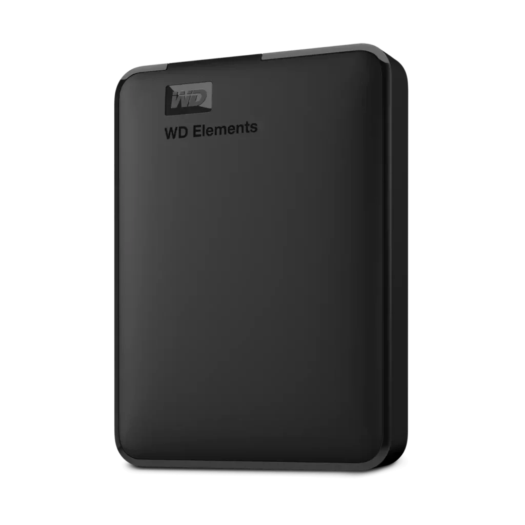 Disco duro externo 2,5" Elements Portable 4TB de Western Digital con carcasa color negro